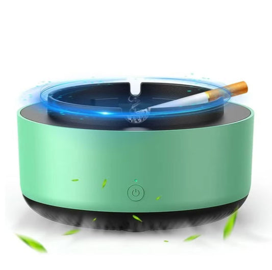 Multipurpose Ashtray with Air Purification Function for Filtering Residual Cigarette